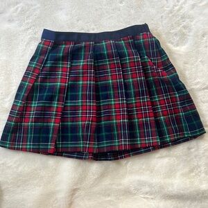 Vineyard Vines Plaid Wool Mini Skirt
